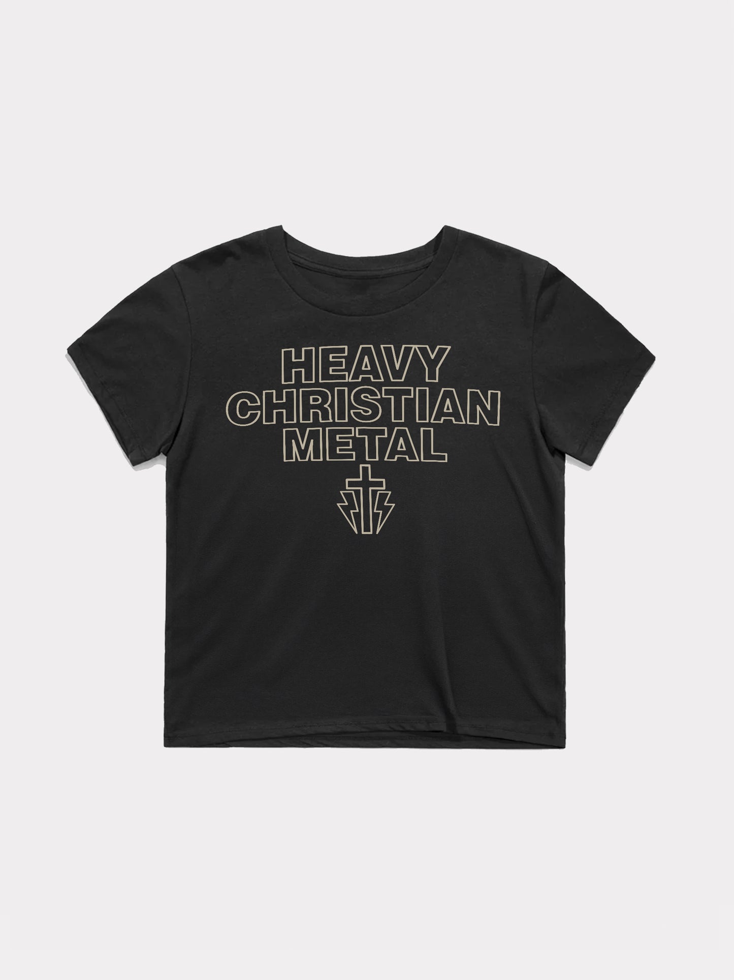"Heavy Christian Metal" Graphic Tee