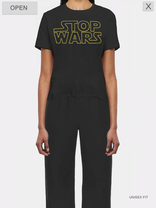 Classic | "Stop Wars" Graphic Tee